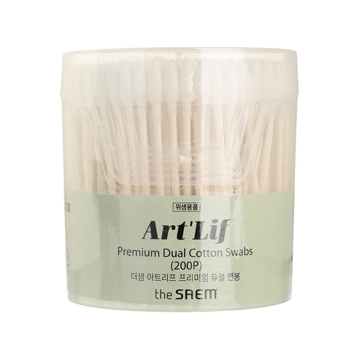 Палочки ватные Art'Lif Premium Dual Cotton Swabs ватные палочки relux cotton swabs in a cylinder 100 шт