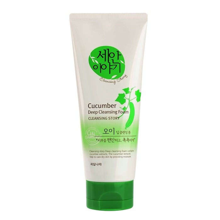 

Пенка для лица с экстрактом огурца Cleansing Story Foam Cleansing (Cucumber)120g 120гр