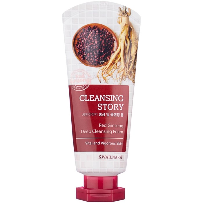 

Пенка для умывания с красным женьшенем Cleansing Story Foam, 120 гр