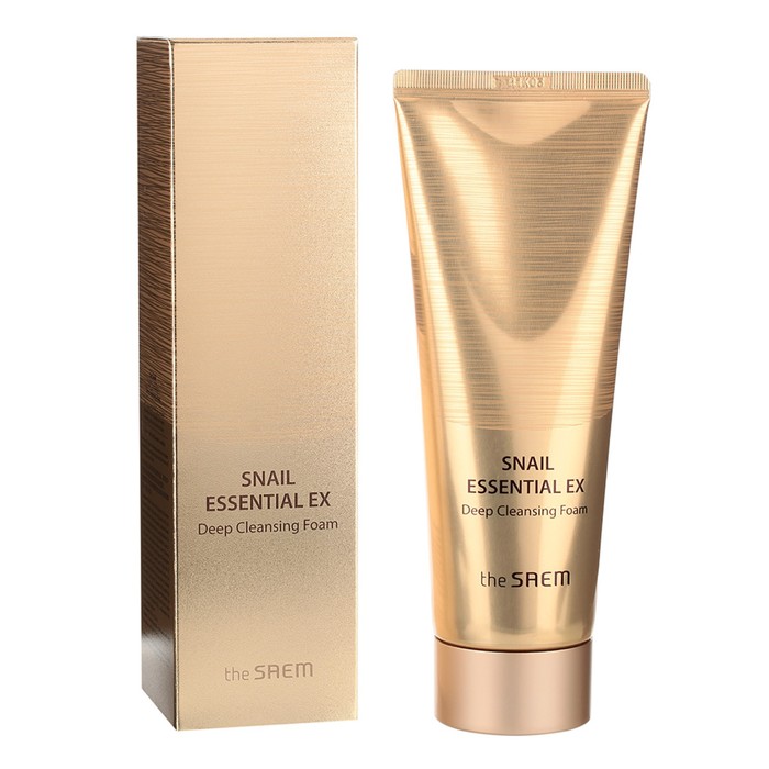 Пенка для умывания с улиткой Snail Essential EX Wrinkle Solution Deep Cleansing Foam 150гр 1008728 1712₽