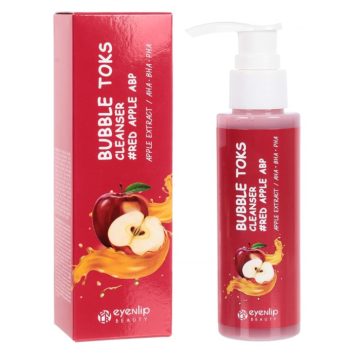 фото Пенка кислородная для умывания ceramide red toks bubble cleanser 100 мл eyenlip