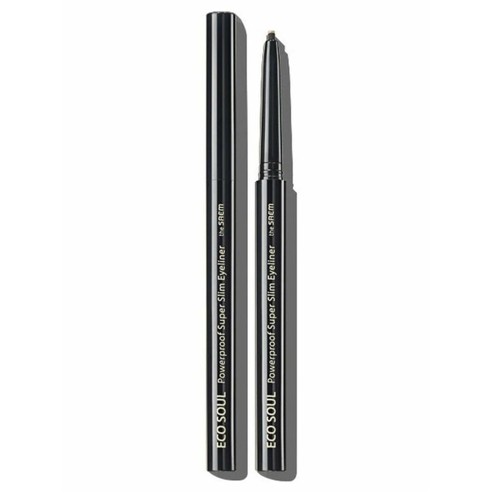 

Подводка для глаз тонкая ECO SOUL Powerproof Super Slim Eyeliner BK01 Black 0,1гр