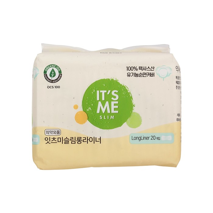 

Прокладки женские гигиенические ежедневные, 1 капля It's Me Slim Long Pantyliner