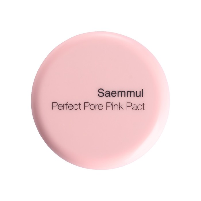 Пудра розовая с каламином для проблемной кожи Saemmul Perfect Pore Pink Pact, 11 гр компактная пудра saemmul perfect pore pink pact 11г