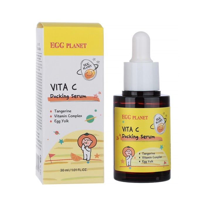 Сыворотка для лица Daeng Gi Meo Ri Egg Planet Vita C Docking Serum, 30 мл