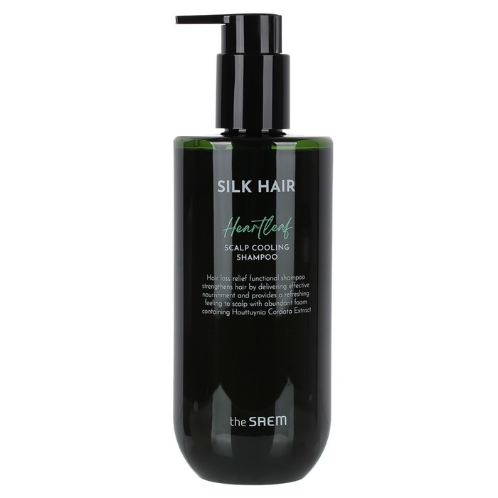 Шампунь Silk Hair Heartleaf Scalp Cooling Shampoo 400мл