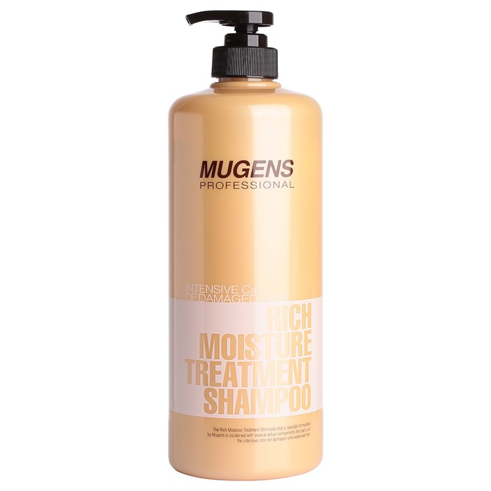 Шампунь для волос Mugens Rich Moisture Treatment Shampoo 1000g