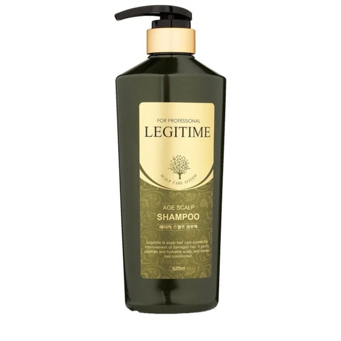 Шампунь для волос укрепляющий Legitime Age Scalp Shampoo 520мл