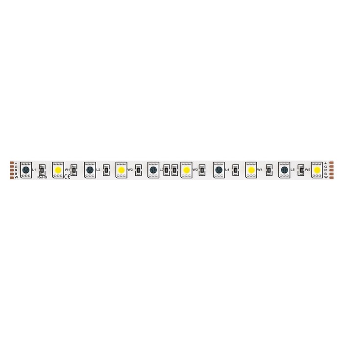 

Светодиодная лента Maytoni, 24В, IP20, 5050, 14,4Вт/м, 4000K, 5 м, свечение RGB+W