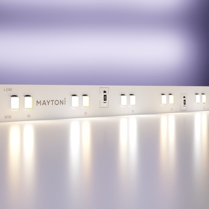 

Светодиодная лента Maytoni, 24В, IP20, 2835, 19Вт/м, 5 м, свечение MIX