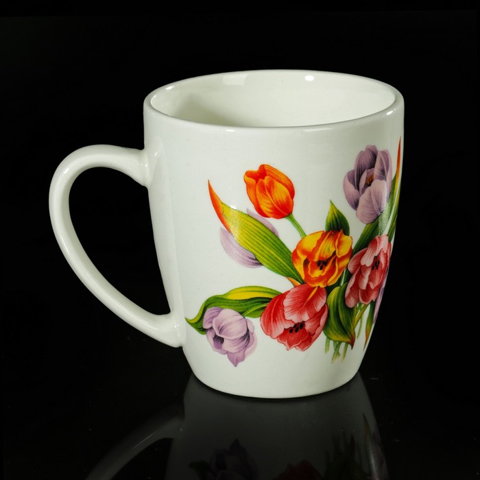 Кружка 260 мл "Тюльпаны-2"