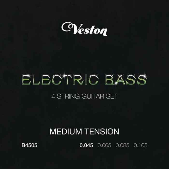 Струны для бас-гитары Veston, B 4505 чехол для гитары rockcase rc 10806 b