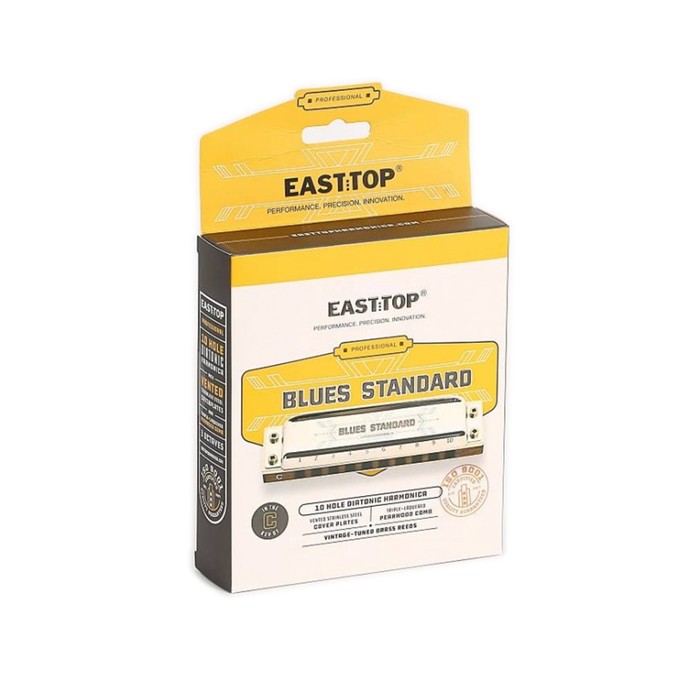 

Губная гармоника Easttop, PRO10 G, диатоническая