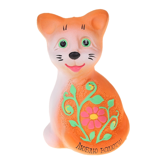 Копилка "Мурка" оранжевая