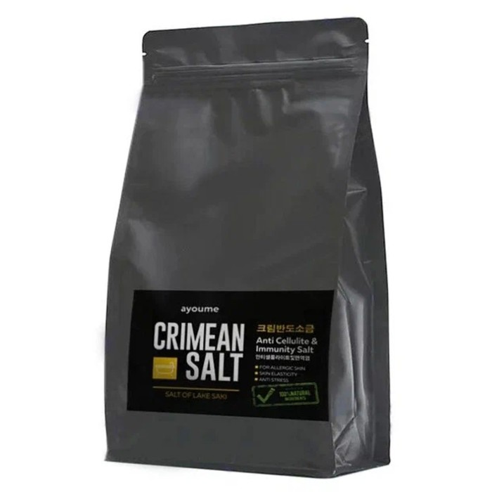 Соль для ванны Ayoume Crimean Salt, 800 г соль для ванны гималайская ayoume pink salt 800 гр