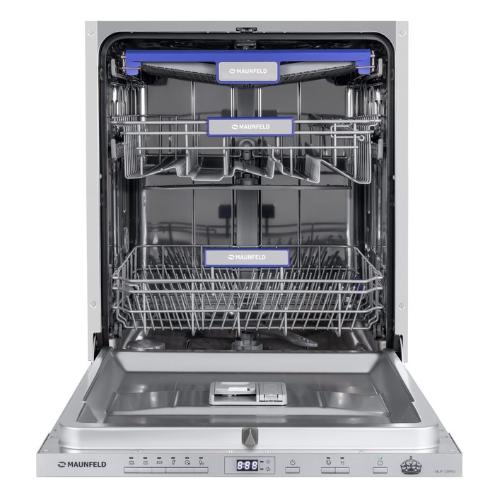 Посудомоечная машина MAUNFELD MLP-12PRO, встраиваемая, класс А+++, 14 комплектов, 6 программ 79170