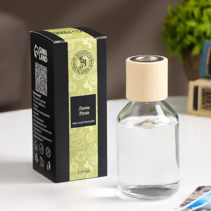 Наполнитель для диффузора100мл Личи и роза 275₽