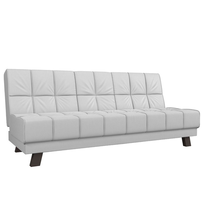 Прямой диван «Винсент», механизм книжка, экокожа, цвет белый прямой диван анна механизм книжка экокожа цвет белый