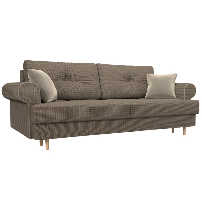 Прямой диван «Сплин», механизм еврокнижка, рогожка, цвет корфу 03 диван прямой смарт корфу next denim еврокнижка са1881472277