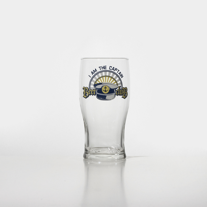 Стакан стеклянный для пива «Тюлип. Капитан», 570 мл, МИКС