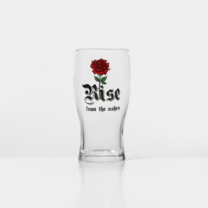Стакан стеклянный для пива «Тюлип. Райз фром ашес», 570 мл, МИКС бокал стеклянный для пива тюлип 570 мл