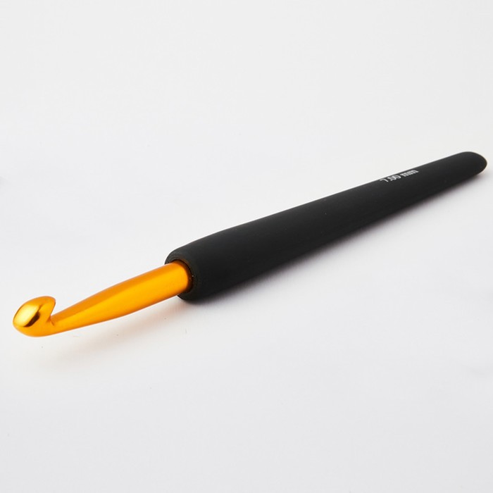 Крючок алюминиевый для вязания KnitPro с эргономичной ручкой, 2,00 мм, 30801