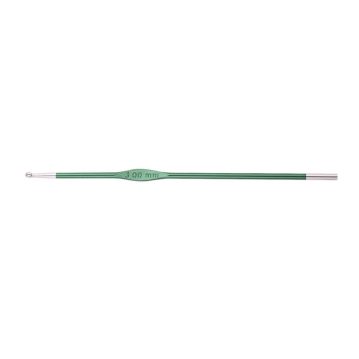 Крючок для вязания алюминиевый Zing KnitPro, 3.00 мм 47465 30763 крючок стальной knitpro 1 00 мм