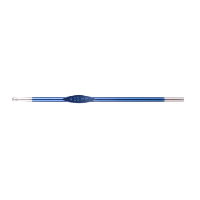 Крючок для вязания алюминиевый Zing KnitPro, 4.00 мм 47469 30763 крючок стальной knitpro 1 00 мм