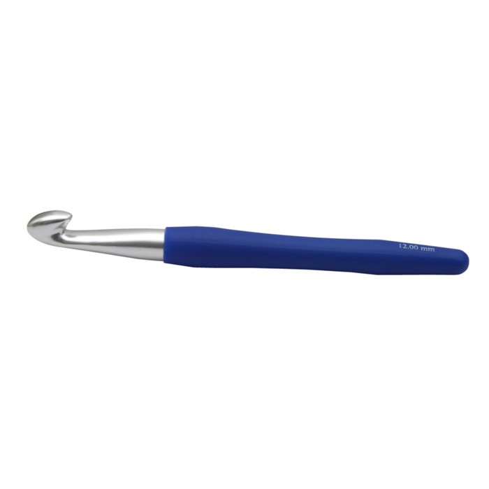 Крючок для вязания алюминиевый с эргономичной ручкой Waves KnitPro 12.00 мм 30919 крючок для вязания алюминиевый с эргономичной ручкой waves knitpro 2 25 мм 30902