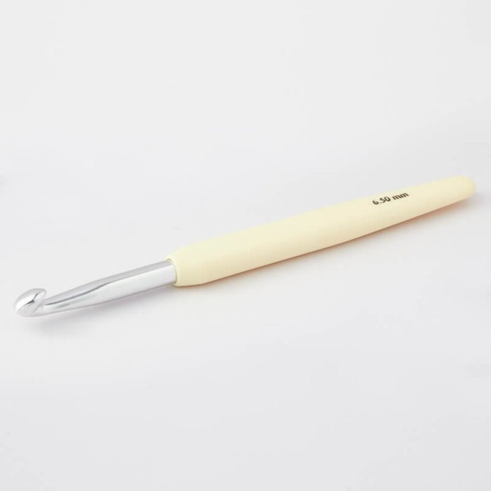 Крючок для вязания с эргономичной ручкой Waves KnitPro 6.50 мм 30914 knitpro крючок waves 5 5 арт 30912
