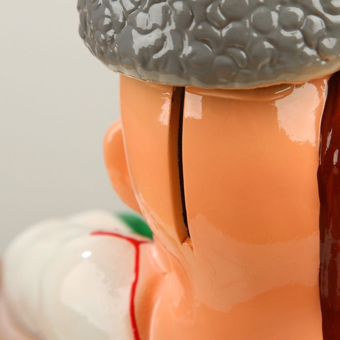 Копилка "Казак в шляпе", глянец, микс