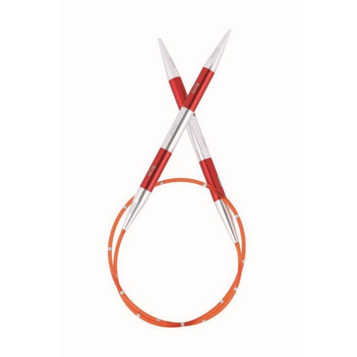 

Спицы алюминиевые круговые Smartstix KnitPro, 40 см/4.00 мм 42049