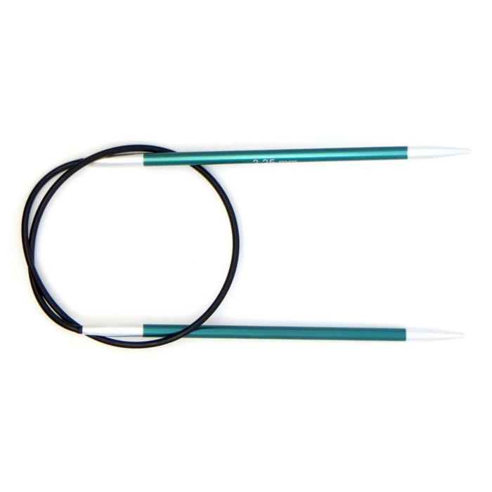 

Спицы алюминиевые круговые Zing KnitPro, 40 см/3.25 мм 47066