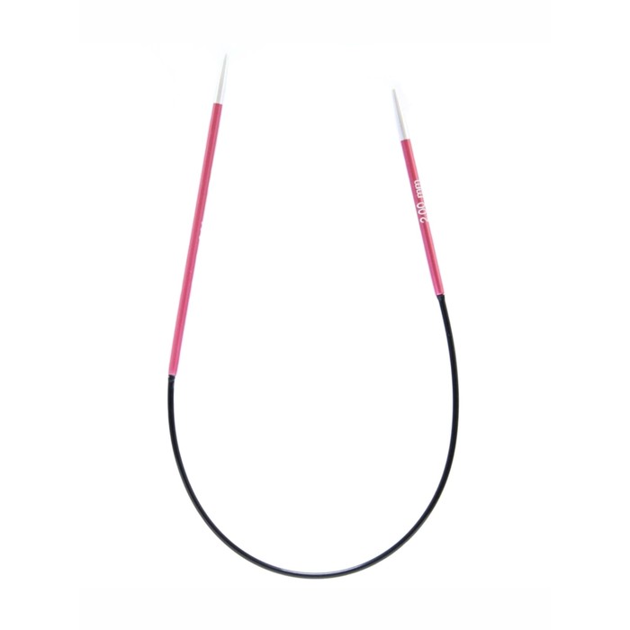 

Спицы ассиметричные алюминиевые круговые Zing KnitPro, 25 см/2.00 мм 47050
