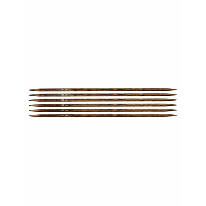 Спицы деревянные носочные Ginger KnitPro, 15 см/3.00 мм 31005