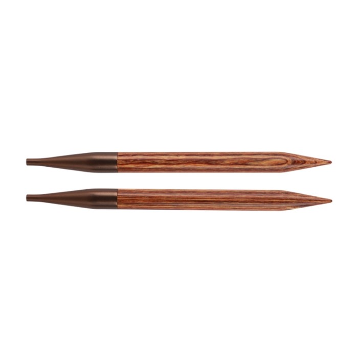 

Спицы деревянные съемные Ginger KnitPro для длины тросика 20 см/3.50 мм 31223