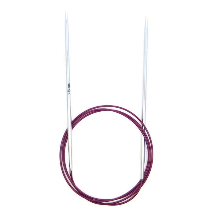 

Спицы круговые Nova Metal KnitPro, 100 см/3.25 мм 10366