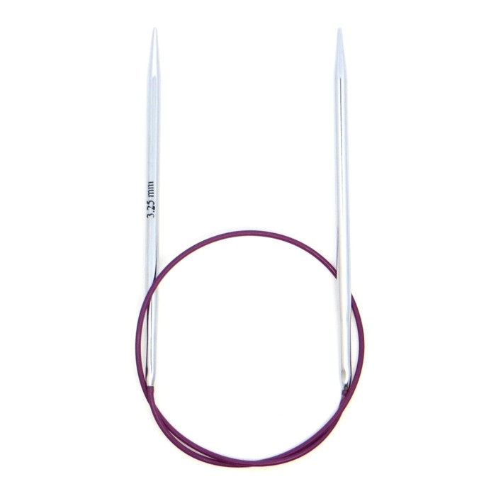 

Спицы круговые Nova Metal KnitPro, 40 см/3.25 мм 10304
