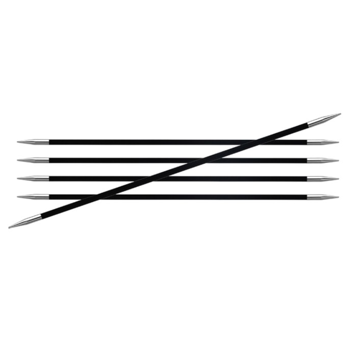

Спицы носочные Karbonz KnitPro, 15 см/1.00 мм 41101