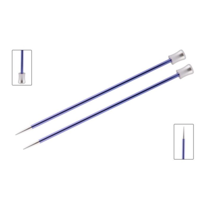 

Спицы прямые Zing KnitPro, 35 см/4.50 мм 47300