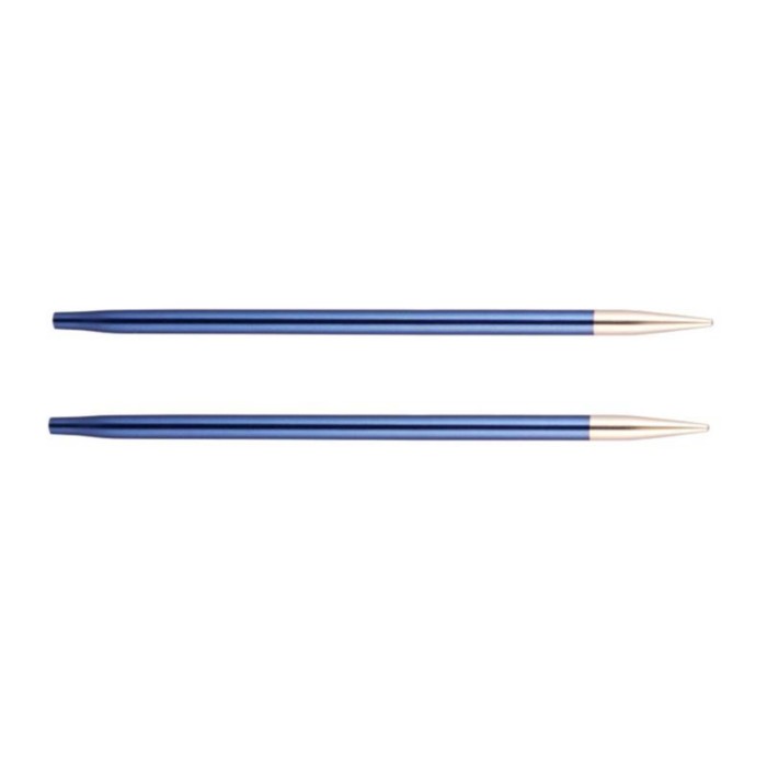 

Спицы съемные Zing KnitPro, для тросика 35-126 см/4.50 мм 47504