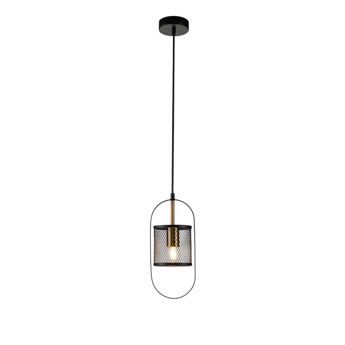 

Светильник подвесной Indigo, 10009/1P Black. 1х40Вт, E27, 135х135х345/1845 мм, цвет чёрный