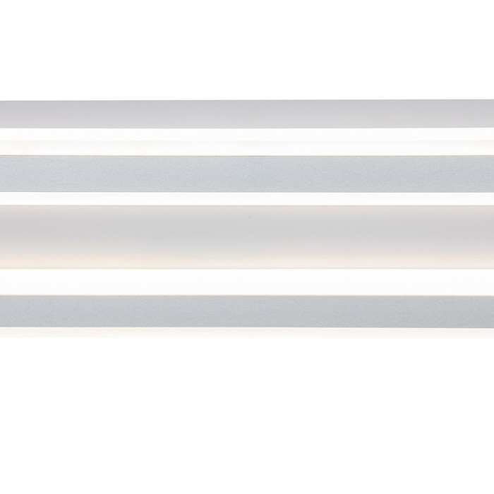 фото Светильник потолочный indigo, 14009/a/1cw silver. 1х95вт, led, 7568лм, 3000-6500к, пульт радио 2.4g, 800х150х44.3 мм, цвет белый матовый