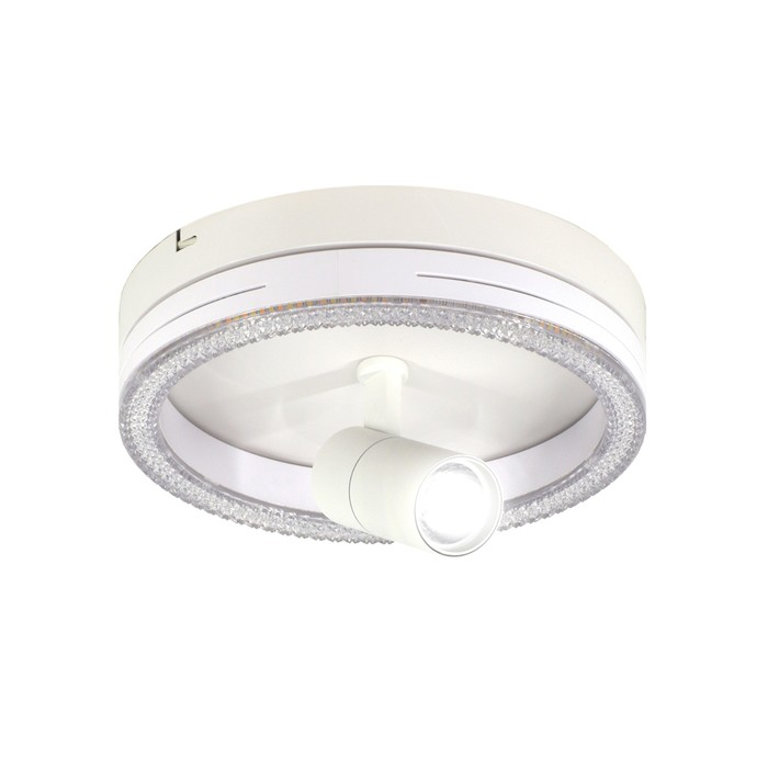 Светильник настенно-потолочный Escada, 20044SMA/02LED WH. 1х30Вт, LED, 1780Лм, 4000К, 260х260х170 мм, цвет белый