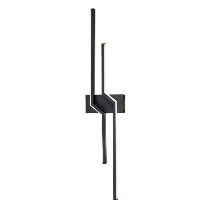 

Светильник настенный Escada, 10219/2LED Black. 1х20Вт, LED, 1290Лм, 4000К, 600х125х65 мм, цвет белый/черный