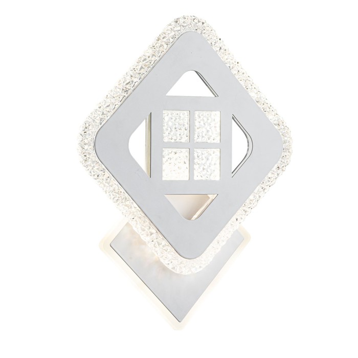 Светильник настенный Escada, 10226/1LED BL White. 1х22+10Вт, LED, 3121Лм, 3300/4000/6500К, 280х230х60 мм, цвет белый