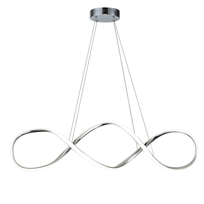 

Светильник подвесной Escada, 10236/1LED Chrome. 1х60Вт, LED, 4655Лм, 3000-6000К, 900х170х270/1100 мм, цвет хром
