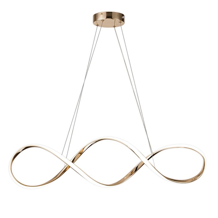 

Светильник подвесной Escada, 10236/1LED Gold. 1х60Вт, LED, 4655Лм, 3000-6000К, 900х170х270/1100 мм, цвет золото