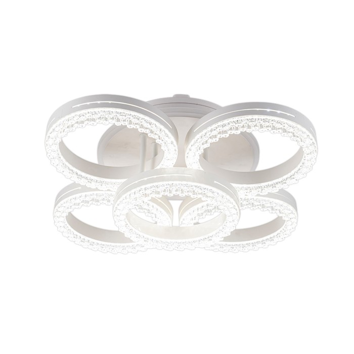 

Светильник потолочный Escada, 10276/5LED APP. 1х86Вт, LED, 6333Лм, 3000-6000К, 500х500х170 мм, цвет белый