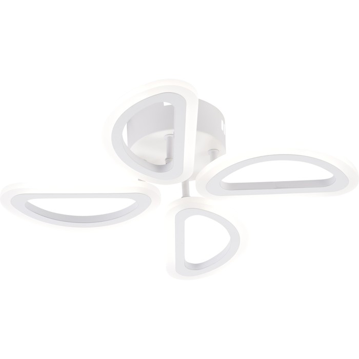 

Светильник потолочный Escada, 10285/4LED. 1х29Вт, LED, 2890Лм, 3000/4000/6500К, 410х410х90 мм, цвет белый
